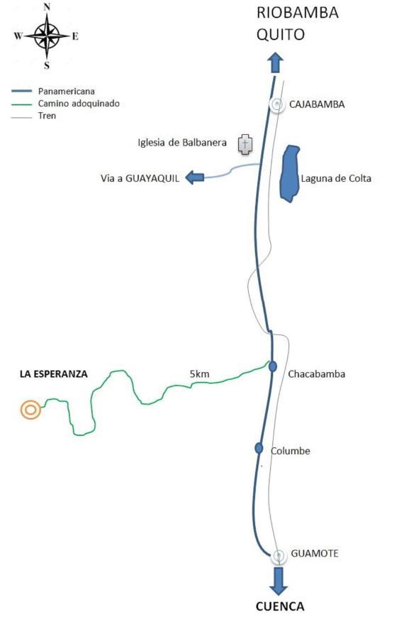 Вілла Turismo Comunitario La Esperanza Hacienda Colta Екстер'єр фото